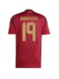 Belgien Johan Bakayoko #19 Heimtrikot EM 2024 Kurzarm